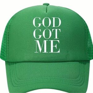 🙏🏾 God got me adjustable  hat 🧢